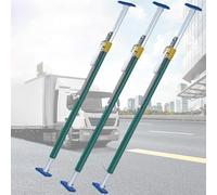 Palo de soporte telescópico de alta resistencia, Adjustable Cargo Stabilizer Bar for Truck Bed - Aluminum 300 kg Load Lock with Rubber Pads(3 pcs)