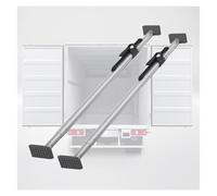 Palo de soporte telescópico de alta resistencia, Ratcheting Cargo Bar Stabilizer, Heavy Duty for Truck Bed, 440 lb, 52-75 in, 2-7 Pcs(130-168cm,3piece)