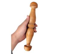 Palo de Tai Chi, Regla de Tai Chi de Artes Marciales, Tai Chi Ban, Equipo de Ejercicio de Qigong Kungfu de Artes Marciales de Tai Chi, Equipo de Ejercicio de Madera Maciza Pulida E 27X3.5cm