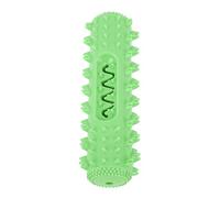 Palo Molar Dentado, Dientes Limpios Multifunción, Palo de Limpieza de Dientes, Molares Convexos, Silbato con Sonido para Mascotas (Green)