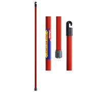 PALO PARA FREGONA CON ENGANCHE MONOCLICK ROJO 140CM 112139 VILEDA