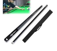 Palo para taco de billar de 58 pulgadas, taco de billar de madera de arce de fibra de carbono articulado de 1/2, taco de billar profesional hecho a mano con caja, 10 mm/11,5 mm/13 mm para elegir,