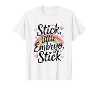 Palo, Pequeño Embrión Despertar Orar Día de Transferencia Día de Apoyo de FIV Camiseta