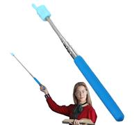Palo puntero para profesor - Palo de puntero extensible, ayuda telescópica, ayuda de enseñanza clara, visible para dirigir la atención, ideal para lecciones, reuniones, instrucción educativa, jardín