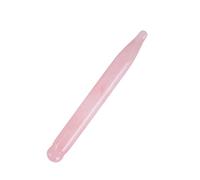 Palo Raspador de Cuarzo Rosa para Masaje Facial y Ojos
