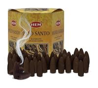 Palo Santo - Conos de Incienso de reflujo para Cascada y colchoneta Inciensos Aromaticos|Incienso|Inciense|Insienso