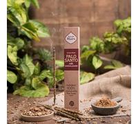 Palo Santo Incienso Natural con Sándalo - 8 Varitas Hechas a Mano, 100% Ecológico y Sostenible, Purificación y Bienestar, Sin Químicos