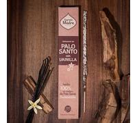 Palo Santo Incienso Natural con Vainilla - 8 Varitas Gruesas Hechas a Mano, 100% Ecológico y Sostenible, Sin Químicos | Purificación y Energía Positiva