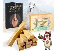 Palo Santo Incienso Natural Premium (100 Gr) para Quemar + Libro práctico (PDF) - Palos de Madera Sagrada para purificar energías y espíritus - Limpieza, purificación, meditación, relajación