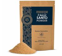 Palo Santo Powder - Polvo de incienso natural y sostenible de Perú para manchas, limpieza energética, meditación, incienso orgánico de resina aromática cosechada de forma sostenible