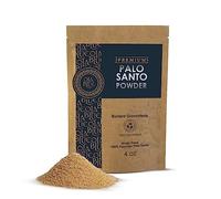 Palo Santo Powder - Polvo de incienso natural y sostenible de Perú para manchas, limpieza energética, meditación, incienso orgánico de resina aromática cosechada de forma sostenible