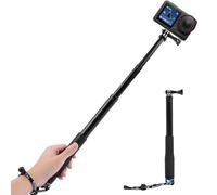 Palo selfie de 36 pulgadas / 98 cm para GoPro, resistente al agua, extensible, 29 - 98 cm, mango monopie de aluminio para GoPro Hero 8 9 10 11 12, para DJI Osmo Action, AKASO EK7000 (azul, 29 cm)