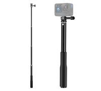 Palo selfie invisible extensible impermeable para GoPro Hero 13/12/11/10/9/Max, DJI Osmo Pocket 3, Insta360 X5/X4, AKASO EK7000/V50 X y otras cámaras de acción