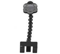 Palo Selfie para Mascotas, Palo Selfie con múltiples articulaciones en Forma de Flor, ángulo de Clip Ajustable, Palo de cámara para la mayoría de teléfonos móviles y tabletas (Black)