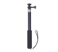 Palo selfie telescópico universal Interfaz de tornillo de 1/4 Mango impermeable Empuñadura Aleación de aluminio Diseño invisible Para Insta360