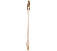 Palo triple de piano de madera, mediante y alternativo de doble extremo para afinación de piano, ayudas de afinación de arce con almohadilla de piel de ciervo sintética,