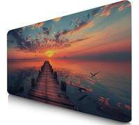 Paloma Alfombrilla Ratón XXL 600x300x3mm Mouse Pad Grande Gaming Muelle Alfombrilla Escritorio con Base Antideslizante, Precisión y Velocidad en Juegos, Mousepad para Ratón y Teclado, Regalo F0-743