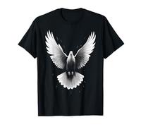 Paloma Animal Hombres Mujeres Motivo Amante Libertad Diseño Paz Camiseta