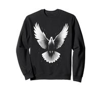 Paloma Animal Hombres Mujeres Motivo Amante Libertad Diseño Paz Sudadera