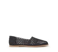 Paloma Barceló - Mocasín de Tela Negro 1903 Perforado - Shoes - Mujer - Negro - 37 EU -