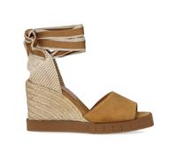 Paloma Barceló - Sandalia de Cuña y Alpargata Caramelo - Shoes - Mujer - Beige - 36 EU -
