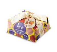 Paloma con caramelo salado Pasticeria Filippi 750 g - La dulzura inicial es más intrigante por una ligerísima pero inmediata sabiduría - Envuelto a mano con Shopper garra