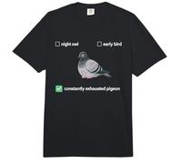 Paloma Constantemente Agotada | Salud Mental Autismo TDAH Comfort Colors Adult Heavyweight T-Shirt