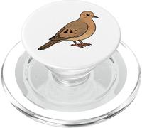 Paloma De Luto Dibujos Animados Vista Lateral PopSockets PopGrip para MagSafe