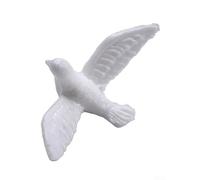 Paloma de resina a pequeña escala para casa de muñecas, miniaturas, manualidades, decoración, diorama, escena, construcción, hadas, jardín, adornos