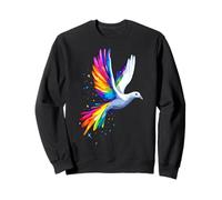 Paloma en Blanco Paloma de Ciudad Paloma Torcaz Blanca Sudadera