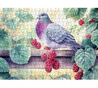 Paloma historietas Puzzle 1000 Piezas Adultos, Rompecabezas con Letras en la Parte Posterior - Piezas Que Encajan Perfectamente, Reto de Concentración, Regalo para Mujer y Decor, 75 x 50 cm w0-196