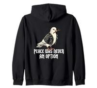 Paloma Punk de la Paz Nunca fue una opción Paloma Divertida Sudadera con Capucha