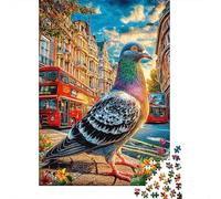 Paloma Rompecabezas 1000 Piezas Puzzle para Adultos Y Niños - Juego Didáctico,Divertida Actividad para Toda La Familia 38x26cm/1000pcs