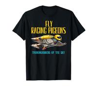 Paloma Vintage Fly Racing Palomas Racers Divertido Taubenzüchter Camiseta