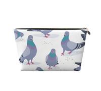 Palomas Azuladas, Bolsa de Maquillaje Bolsa de cosméticos Bolsa de artículos de tocador de Viaje portátil Bolsa de artículos de tocador