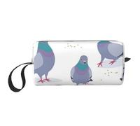 Palomas Azuladas, Bolsa de Maquillaje Bolsa de cosméticos Bolsa de artículos de tocador de Viaje portátil Bolsa de Maquillaje