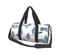 Palomas Azuladas, Bolsa de Viaje de Gran Capacidad, Bolso Redondo, Bolsa de Viaje Deportiva, Bolsa de Mano, Bolsa de Fitness
