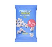 "Palomitas de maíz con sal Hacendado para microondas Paquete 3 ud. (270 g) Pack 2"