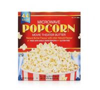 Palomitas de Maíz para Microondas Sabor Mantequilla de Cine - Pack Ahorro 44 Bolsas de 93,5g - Maíz Integral de Grano Entero - Sin Gluten - Snack para Cine en Casa, Caja 4,1 kg - NEXU