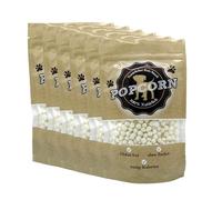 Palomitas de maíz para perros con sabroso sabor a hígado, hipoalergénico, bajo en grasas y bajas en calorías, ideal para alérgicos, diabéticos y como aperitivo de entrenamiento, aperitivo masticable