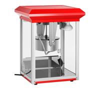 Royal Catering Palomitera Maquina de Palomitas Profesional (1300 W, aprox. 3 kg/h, Revestimiento antiadherente, 37,5 x 45,6 x 59 cm) Roja