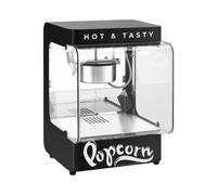 Palomitera profesional - negra - diseño moderno - 4 kg/ h - 1300 W | Royal Catering
