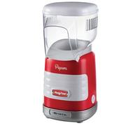 Ariete 2956 - Máquina de palomitas party time popper, 1000W, compacta, cocción con aire caliente, sin grasas ni condimientos, color rojo blanco
