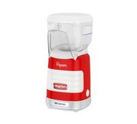 Ariete 2956 - Máquina de palomitas party time popper, 1000W, compacta, cocción con aire caliente, sin grasas ni condimientos, color rojo blanco
