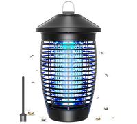 Palone - Lámpara antimosquitos (20 W, 4500 V, 2022, últimos Modelos, UV, Mata Mosca, eléctrica, Repelente eficaz, Alcance 100 m², para Repelente de Mosquitos, Mites, Moscas, Insectos