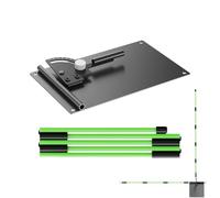 Palos Alineadores Para Entrenamiento De Golf,Equipo Corrector Ajustable Y Plegable - Ayuda de Entrenamiento para el Swing de Golf,Para Adultos, Profesionales, Entusiastas, Principiantes, Aficionados Y