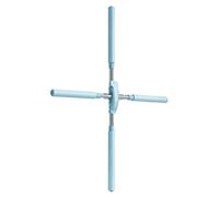 Palos Cruzados De Yoga For Hombres Y Mujeres Alisador De Apoyo For La Espalda Entrenamiento Deportivo Corrector De Postura For Alivio Adolescente Jorobado, Mala Postura, Cifosis, Etc. (Color : Blue,