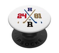 Palos Cruzados y números PopSockets PopGrip Adhesivo