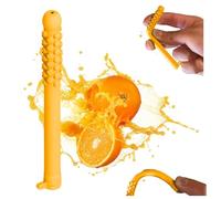 Palos de aliento masticables con aceites esenciales, masticable Breather Quit, Chewable Silicone Chewer para adultos, puede ser tomado en cualquier lugar - Natural Focusing(sabor naranja)