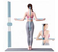 Palos de Corrección de Postura de Yoga, Palo de Pilates de Yoga para Culturismo, Palos de Corrección de Joroba, Palo de Corrección de Postura de Espalda Retráctil para Adultos y